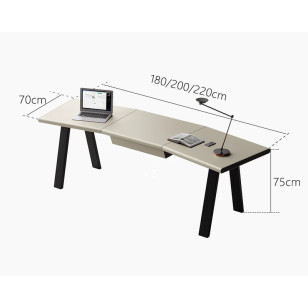 簡約現代單位辦公桌單人電腦桌